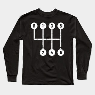 Gear Shift | Race Car Racing Gift Long Sleeve T-Shirt